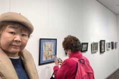 林家ペーさんと絵画展に行ったオバ記者