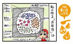 「母と娘のお花見弁当　海苔の栄養はスゴイ」NO老いるLIFE～母と娘のほんわか口福日誌～ 第70話
