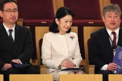 「オーケストラの日ALL　STAR！！0歳からのコンサート」を鑑賞された紀子さま（2026年3月31日、写真／時事通信フォト）
