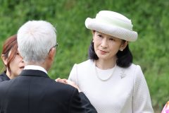春の園遊会に出席された紀子さま（2026年4月17日、Ph／JMPA）