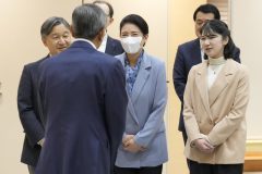 福島県を訪問された天皇ご一家（2026年4月7日、撮影／JMPA）