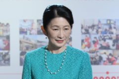 「セーブ・ザ・チルドレン・ジャパン」の創立40年を記念するイベントに出席された紀子さま（2026年5月7日、撮影／JMPA） 