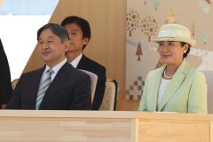「全国植樹祭 」に出席された天皇皇后両陛下（2026年5月17日、撮影／JMPA）