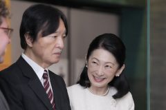 「日本・ベルギー修好160周年記念－美と知の交流の軌跡－」を鑑賞された秋篠宮ご夫妻（2026年5月21日、撮影／JMPA）