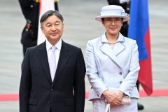マルコス大統領夫妻を迎えられた天皇皇后両陛下（2026年5月27日、撮影／JMPA）