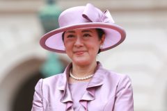 歓迎式典に臨まれた皇后雅子さま（2026年6月23日、撮影／雑誌協会オランダ・ベルギー同行取材班）