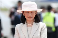 この夏、白いお召し物をたびたび選ばれている紀子さま（2026年6月13日、撮影／JMPA）