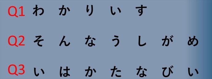 週刊脳トレ｜英単語にもチャレンジしてみましょう「入れ替え単語」