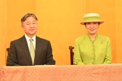 「地球環境行動会議（GEA）国際会議2026」の開会式に出席された天皇皇后両陛下（2026年10月15日、撮影／JMPA）